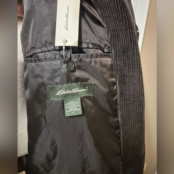 Eddie Bauer Dark Gray Outerwear